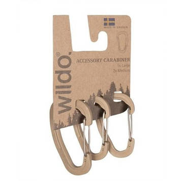Набір карабінів Койот Accessory Carabiner Set Wildo 15920105