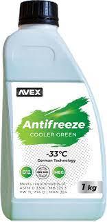 Антифриз Avex Cooler MEG G12 (-33) 1 л. зелений (12)