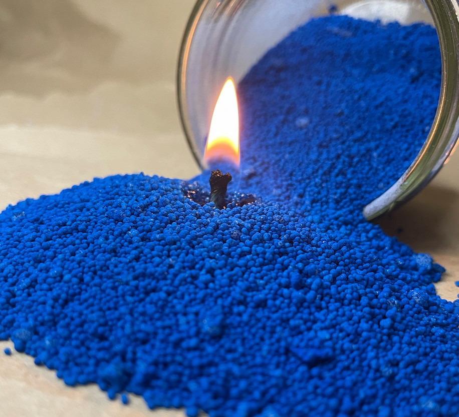 Віск для насипних свічок (синій), фото 1