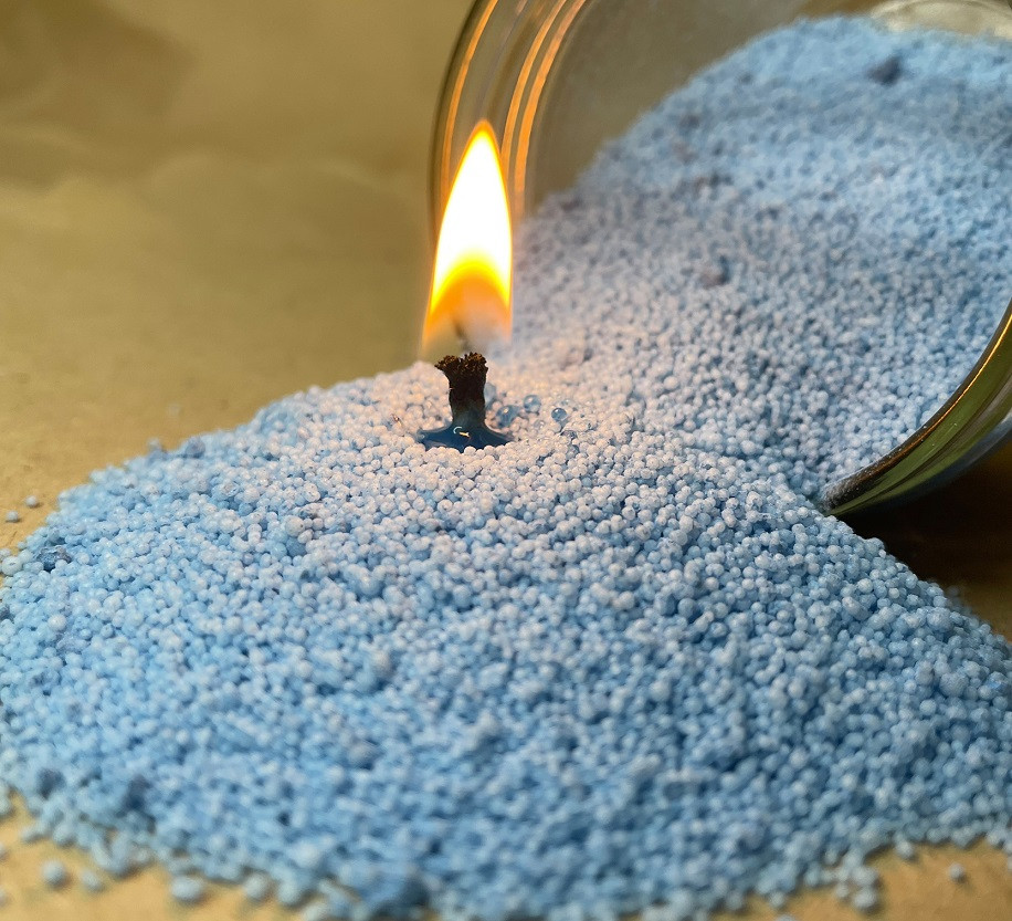 Віск для насипних свічок (блакитний), фото 1