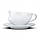 Набір кавовий 2 предмети порцелянова чашка 200 мл із блюдцем Tassen 4100258, фото 3