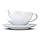 Набір кавовий 2 предмети порцелянова чашка 200 мл із блюдцем Tassen 4100260, фото 3