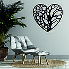 Декоративне настінне Панно «Дерево серце» Декор на стіну, фото 4