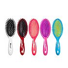 Щітка для волосся Salon Professional масажна овальна 8940 Біла, фото 4
