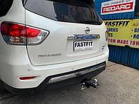 Съемный фаркоп на Nissan Pathfinder R52 2012-2021 (Ниссан Патфайндер USA) без снятия бампера Американская