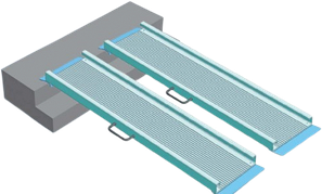 Пандуси переносні портативні
