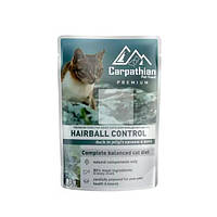 Carpathian Pet Food Hairball Control Duck влажный корм для кошек с уткой для выведения шерсти