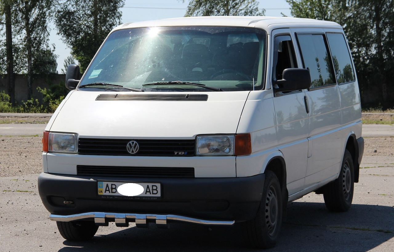 Кенгурятник Захист УС Volkswagen T4 1990-2003 одинарний SHARK