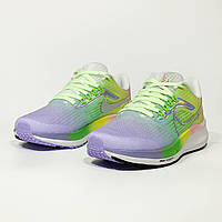 Женские кроссовки Nike Air Zoom Pegasus 39 Violet Purple (фиолетовые) яркие летние кроссы Арт221 Найк vkross