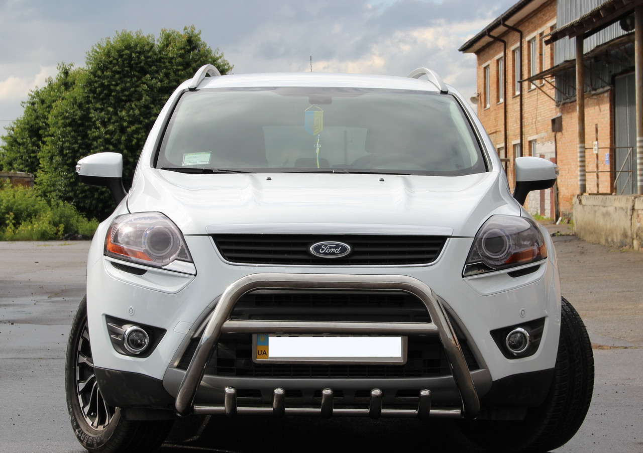 Передній захист Кенгурятник для Ford Kuga 2008-2017+ з нержавіючої сталі