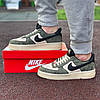 Чоловічі кросівки Nike Air Force 1 Low Green Beige Black ALL09444, фото 10