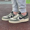 Чоловічі кросівки Nike Air Force 1 Low Green Beige Black ALL09444, фото 8