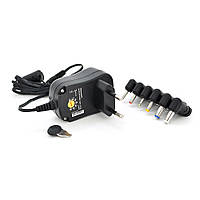 TU  TU Универсальный БП Input 100V-240V 50-60Mhz, Output :3V-12V-1A 12W, 6 Г-образных разъемов 2.35*0.75/ 3.0*1.1/3.5*1.35/4.0*1.7