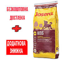 Josera Kids Йозера кидс сухой корм для средних и крупных пород щенков, 15 кг