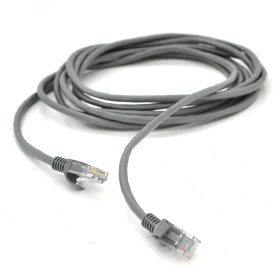 TU TU Патч-корд литой RITAR, UTP, RJ45, Cat.5e, 1,5m, серый, Cu (медь), Q500