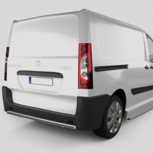 Захист заднього бампера ВУС Citroen Jumpy 95-07 07+ 16+ кенгурятник дуги бічний захист пороги