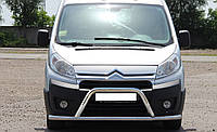 Кенгурятник + УС для Citroen Jumpy 2007+ 95-07 16+ защита заднего бампера дуги пороги