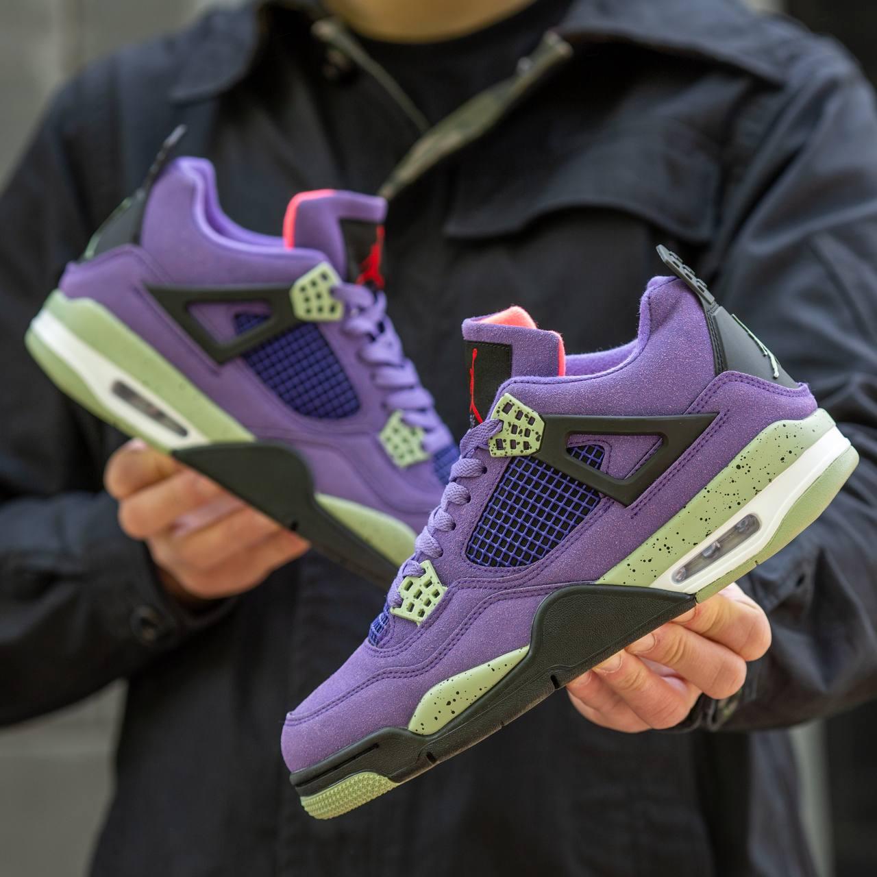 Jordan retro 4 best sale suede