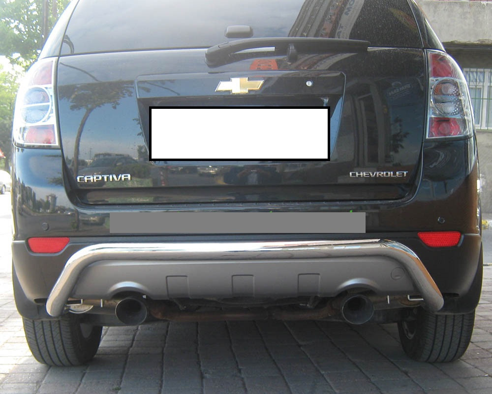 Захист заднього бампера скоба Chevrolet Captiva 2006+ 2011+ кенгурятник дуги бічний захист пороги