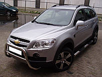 Бічна захист пороги труби Chevrolet Captiva 2006+ 2011+ захист заднього бампера дуги пороги