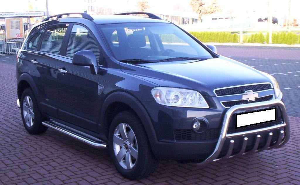 Бічна захист пороги майданчик Chevrolet Captiva 2006+ 2011+ захист заднього бампера дуги пороги