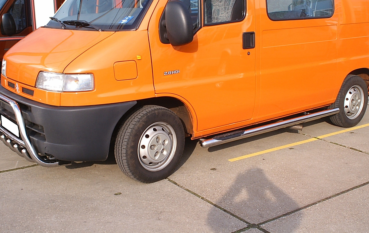 Бічна захист пороги труби Citroen Jumper 2007+ 2014+ 1994-2006 захист заднього бампера дуги пороги