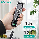 Машинка для стриження волосся V-168 бездротова, фото 8