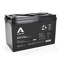 TU  TU Аккумулятор AZBIST Super AGM ASAGM-121000M8, Black Case, 12V 100.0Ah ( 329 x 172 x 215 ),28,1kg  Q1/36