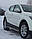 Бічна захист пороги майданчик Nissan Qashqai 14-17 06-13 17+ захист заднього бампера дуги пороги, фото 5