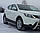 Бічна захист пороги майданчик Nissan Qashqai 14-17 06-13 17+ захист заднього бампера дуги пороги, фото 7