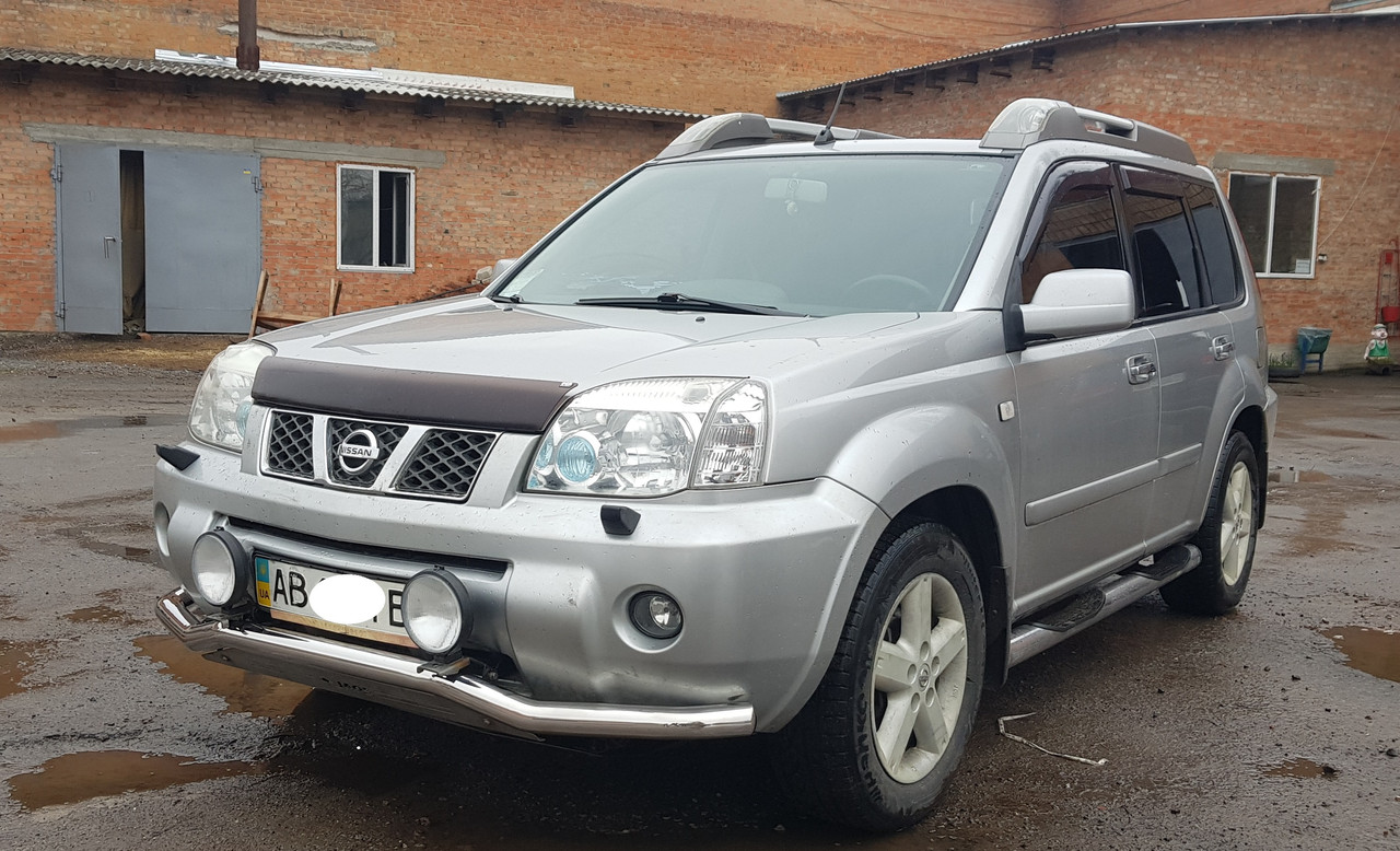 Бічна захист пороги труби Nissan X-Trail T30 00-07 T31 07-13 T32 2013+ захист заднього бампера дуги