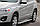 Бічна захист пороги майданчик Mitsubishi ASX 10-12 13+ захист заднього бампера кенгурятник дуги пороги, фото 4