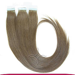 Натуральне Слов'янське Волосся на Стрічках 40 см 100 грам, Шоколад №5B