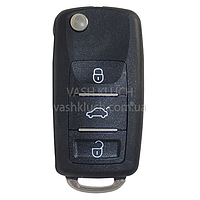 Корпус выкидной KEYDIY 3кн Volkswagen Golf, Passat, Beetle стиль