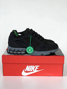 Чоловічі Кросівки Nike Stussy x Nike Air Zoom Spiridon Cage 2 Black 40-42-43-44-45