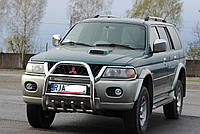 Кенгурятник для Mitsubishi Pajero Sport 1996-2008 Защита заднего бампера/дуги/пороги