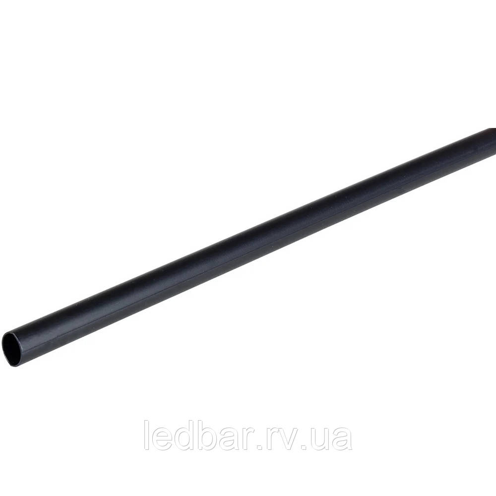 Термоусаджувальна трубка чорна 7.9/2.5 1м., фото 1