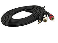 Перехідник (adapter) 3.5-2 тюльпан 3 м Good