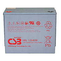 TU  TU Аккумуляторная батарея CSB HRL12540W, 12V 130Ah (343х170х274мм)