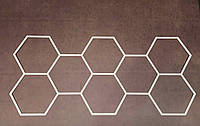 Трафарет для стен, 3 мм шестигранник шаблон многоразовый сота 23