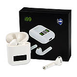 TU  TU Беспроводные TWS наушники i99 вкладыши с беспроводной зарядкой white, фото 2