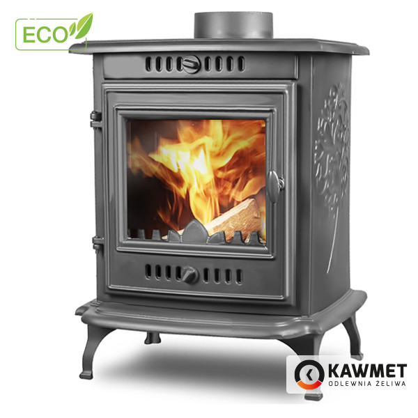 Піч камін чавунний KAWMET P10 (6.8 kW) ECO, фото 1