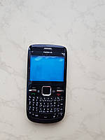 Корпус Nokia C3 / C3-00 (AAA) ( Black) (полный комплект)