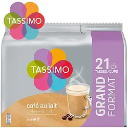 Кава в капсулах Tassimo Au Lait 21 порція (BIG PACK 21) Німеччина Тассімо