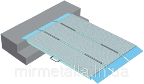 Пандус розкладний поперечний