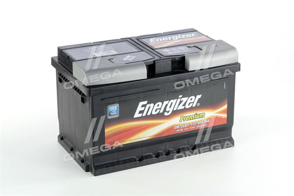 Купить Аккумулятор 72Ah-12v Energizer Prem. (278х175х175), R, EN680 ...
