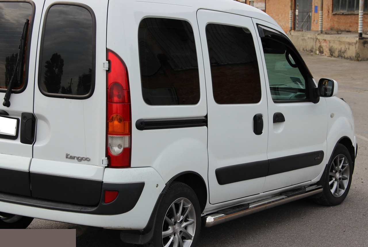 Бічна захист пороги труби Renault Kangoo 1998-2008 Кенгурятник захист бампера дуги пороги