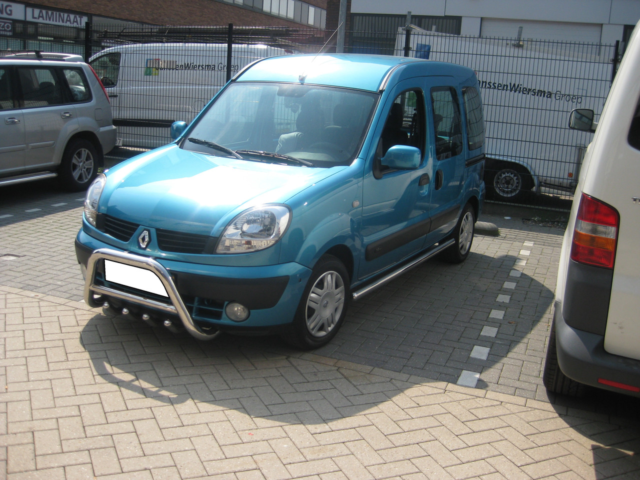 Бічна захист пороги труби Renault Kangoo 1998-2008 Кенгурятник захист бампера дуги пороги