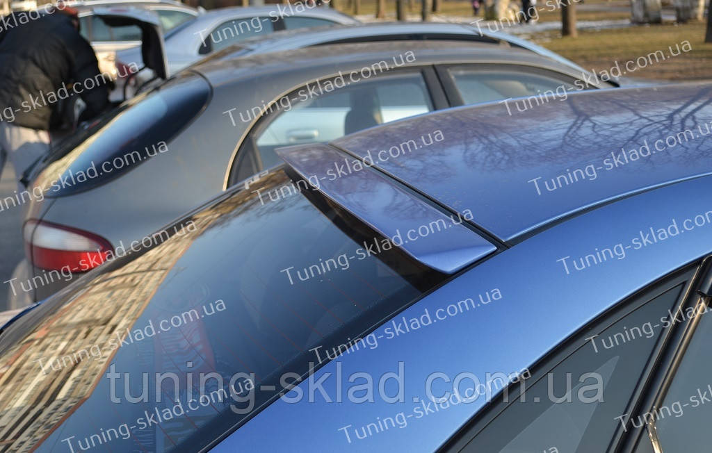 Спойлер на скло Шевроле Лачетті седан (спойлер заднього скла Chevrolet Lacetti), фото 1