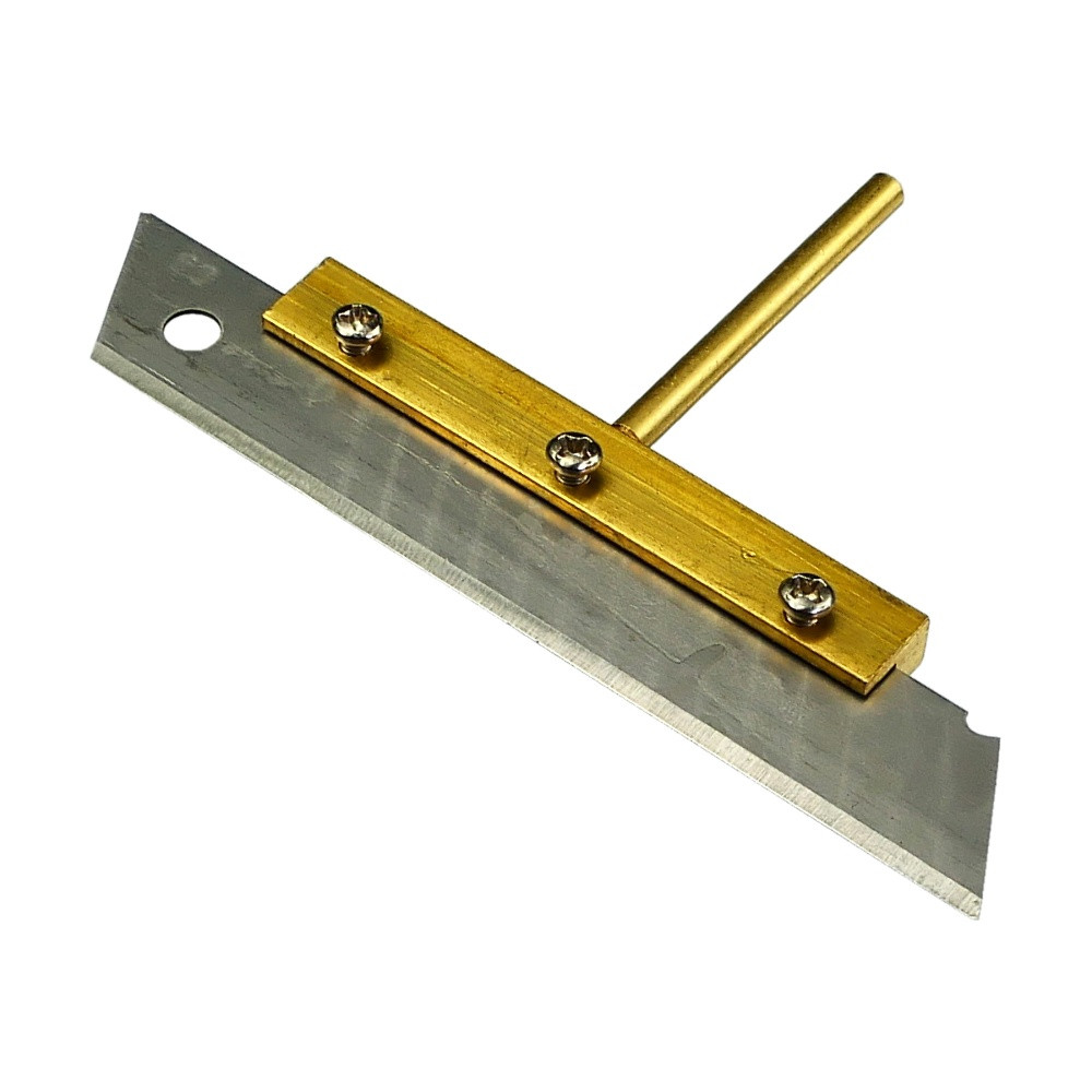 TU TU Жало паяльника с лопаткой и сменным лезвием 70 mm, d=4mm, для удаления остатков клея после разделения комплекта дисплей +